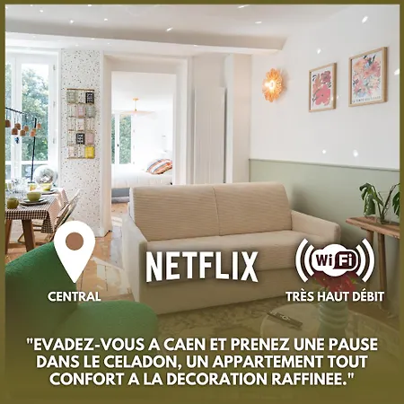 Robs - Confort, Tv Connectee, Debit, Localisation Ideale - Courts Sejours & Affaires