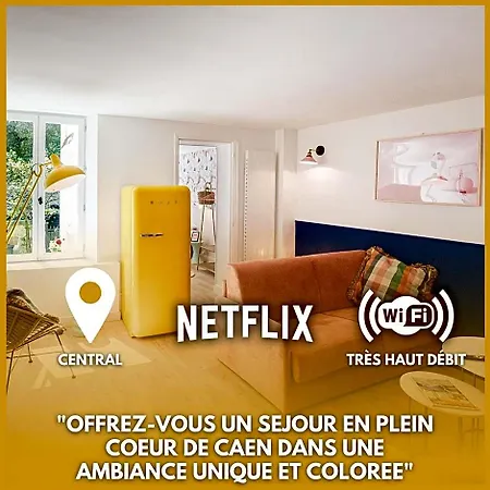 Villa Robs - Studios Et Appartements - Localisation Ideale Lejlighedshotel Caen