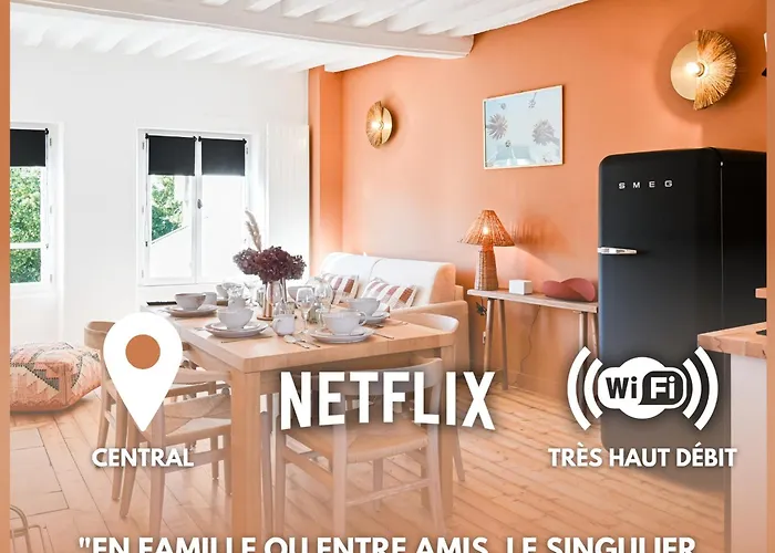 Robs - Confort, Tv Connectee, Debit, Localisation Ideale - Courts Sejours & Affaires 3*