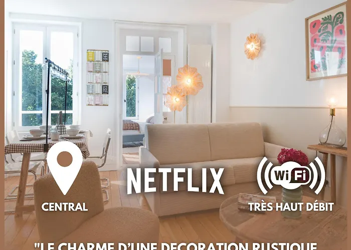 شقة فندقية Robs - Confort, Tv Connectee, Debit, Localisation Ideale - Courts Sejours & Affaires 3*