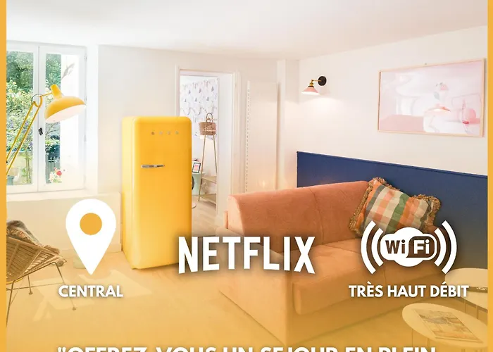 Robs - Confort, Tv Connectee, Debit, Localisation Ideale - Courts Sejours & Affaires شقة فندقية